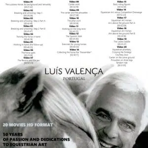Collection of Mestre Luis Valença 50 years of classical riding (HD)