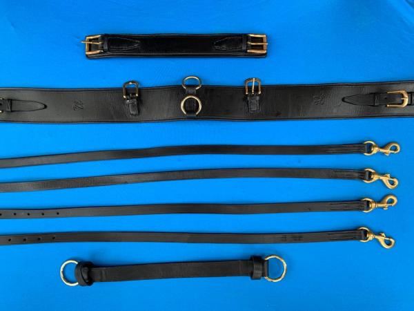 Valenca 3 Ring Cavesson & Surcingle set - Image 9